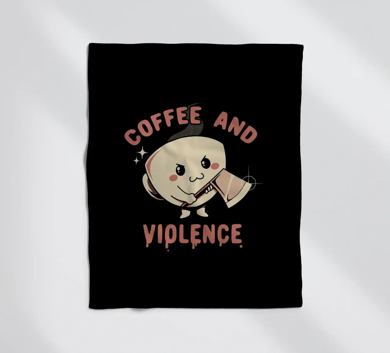 Caffè e violenza coperta in pile da Tobe Fonseca