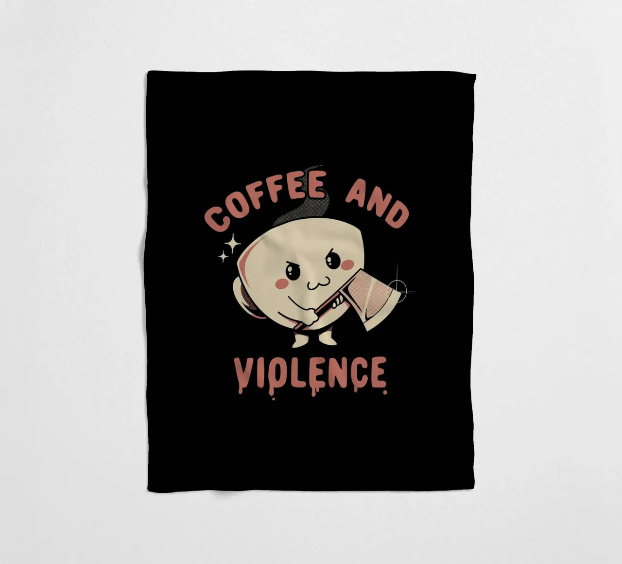 Caffè e violenza coperta in pile da Tobe Fonseca
