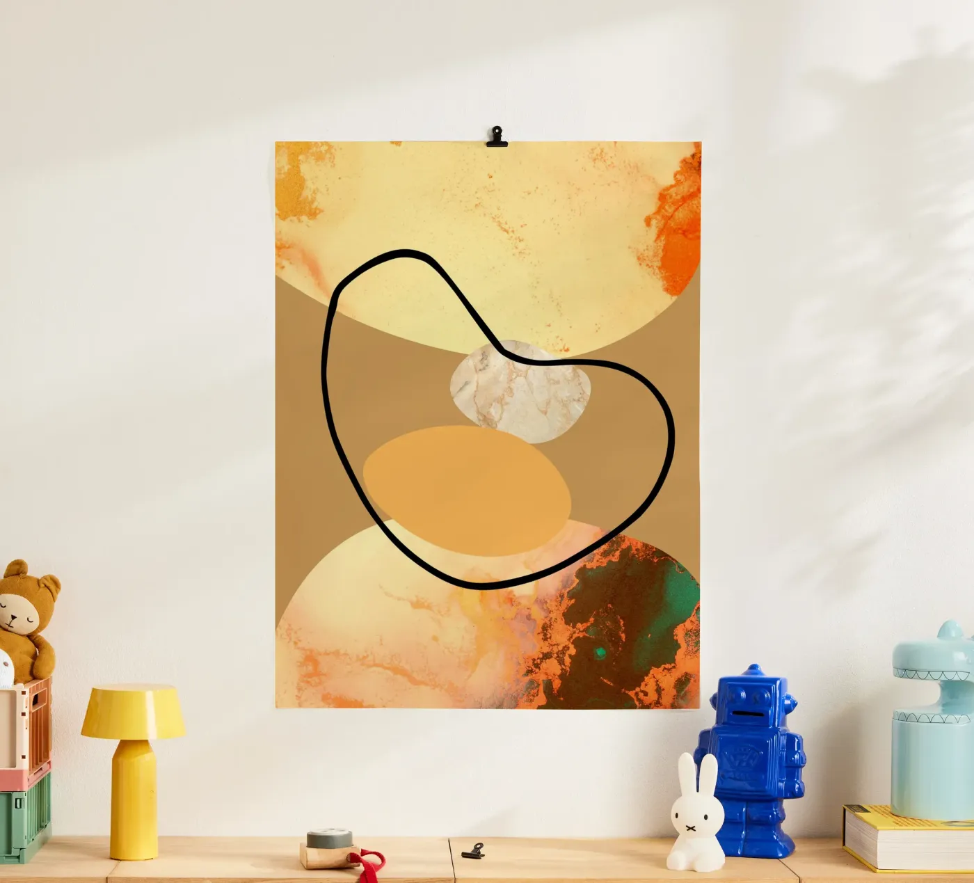 Prismatic Flow Poster von Mathudace Créas