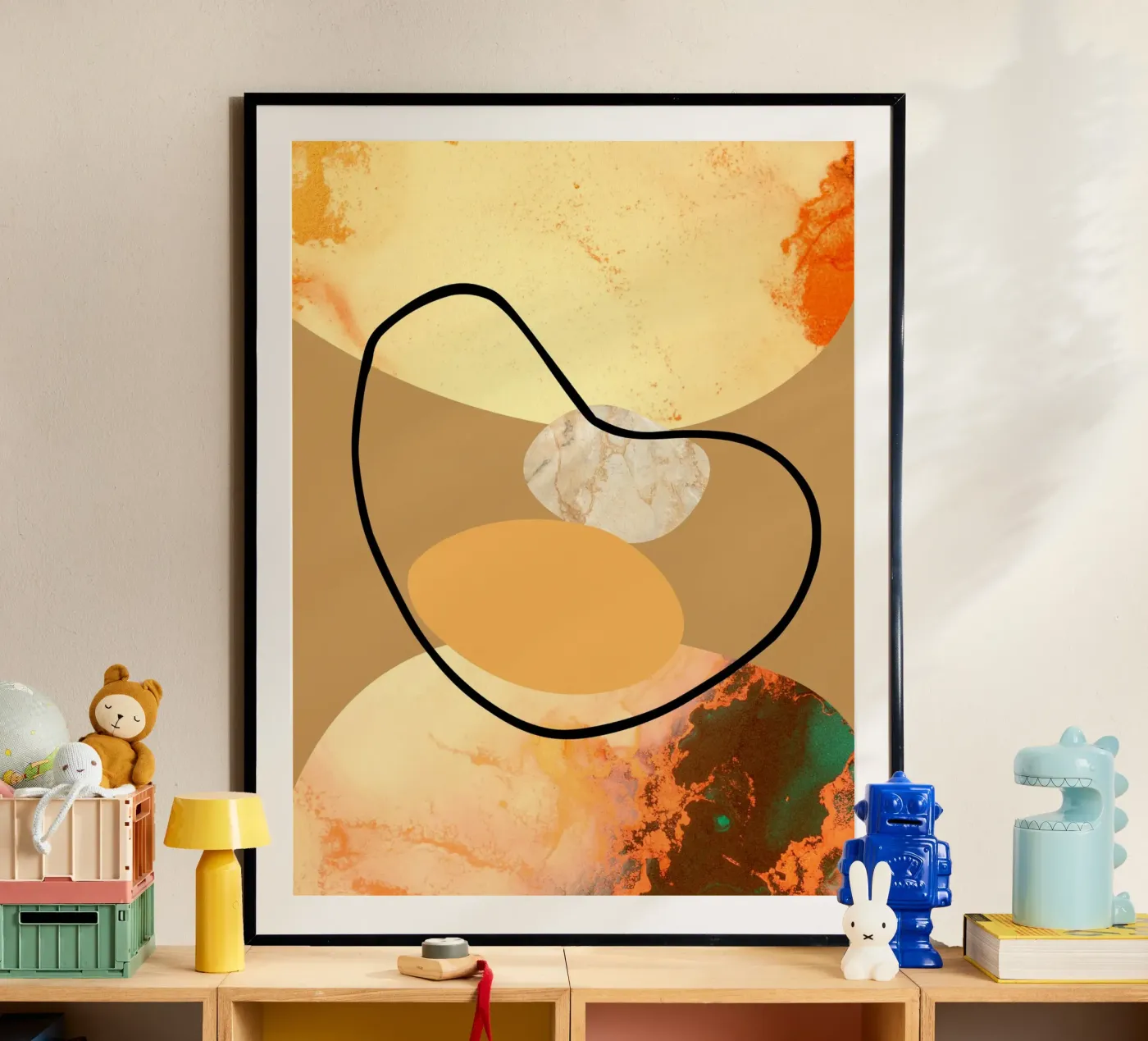 Prismatic Flow Poster von Mathudace Créas