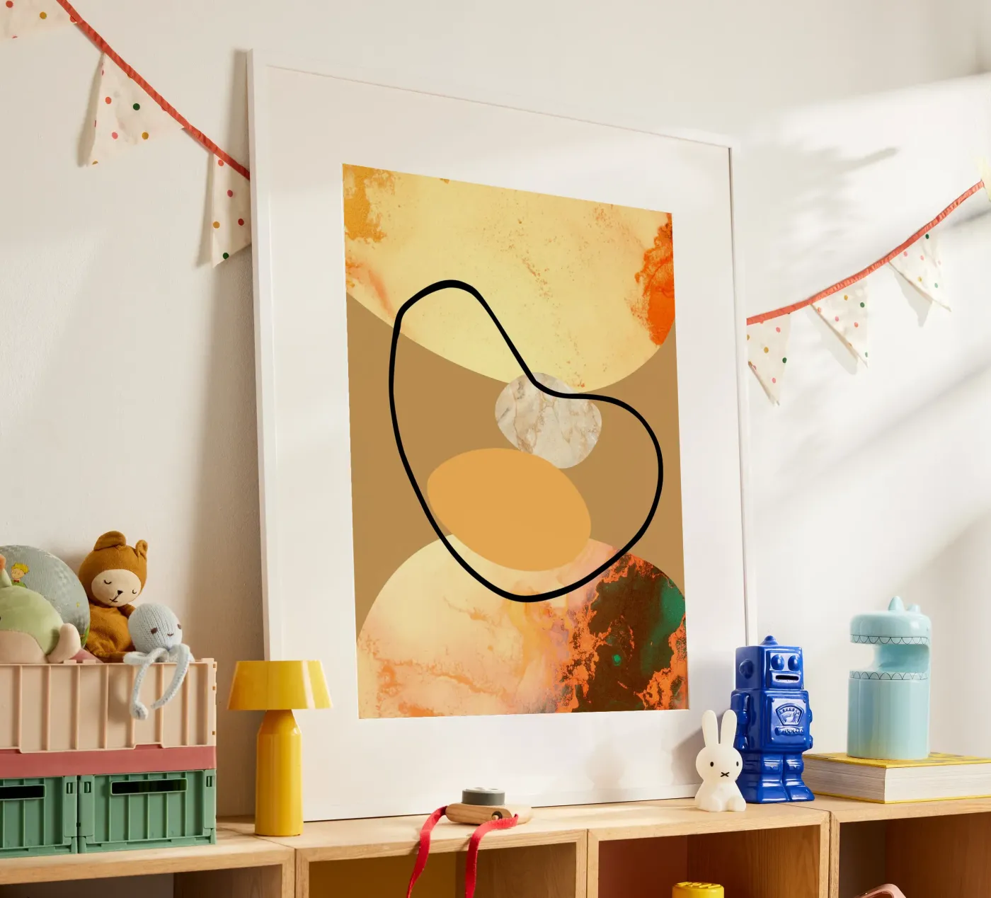 Prismatic Flow Poster von Mathudace Créas