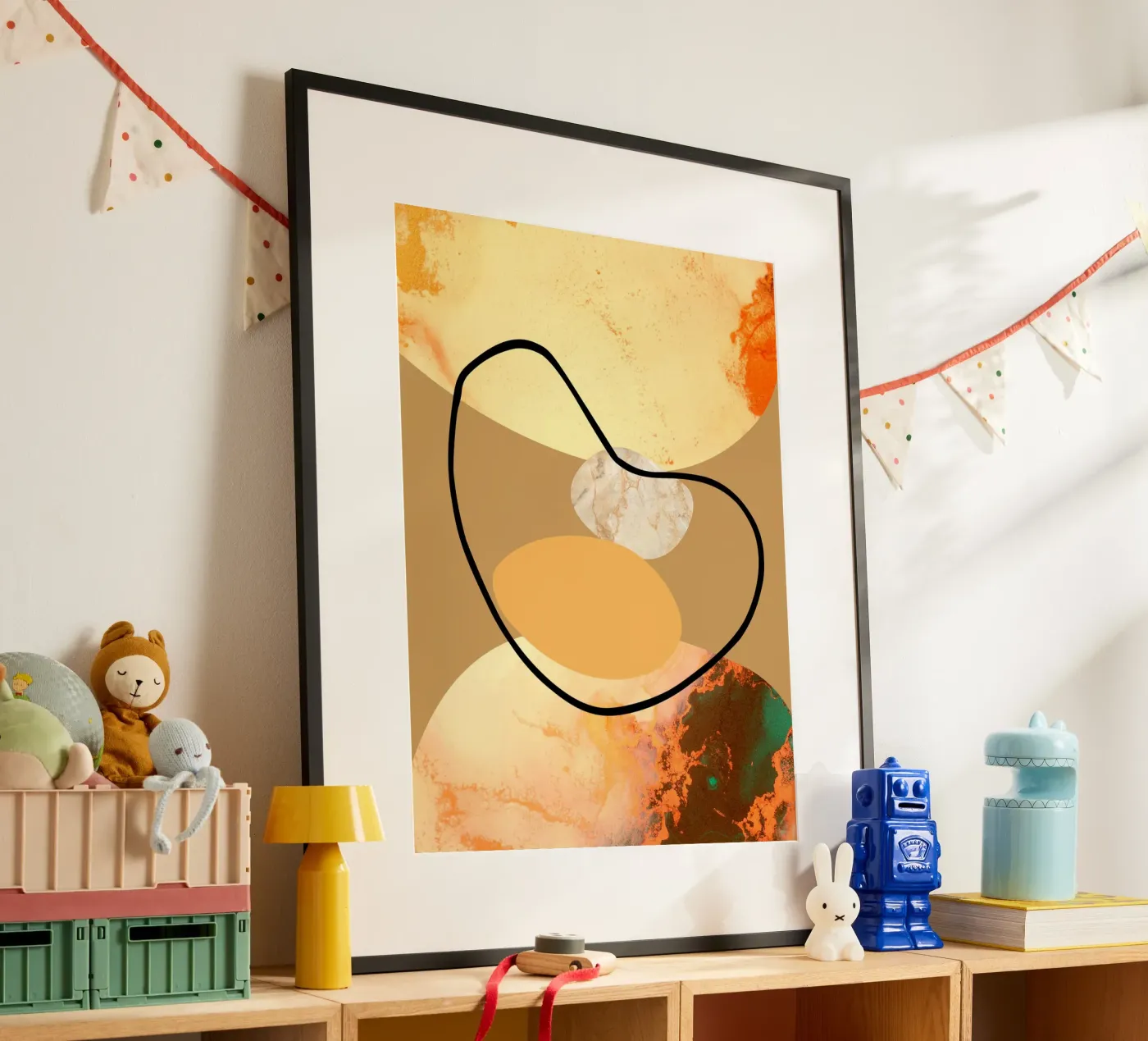 Prismatic Flow Poster von Mathudace Créas