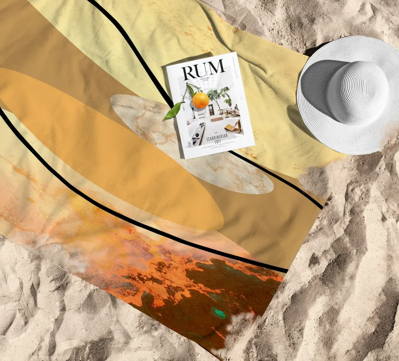 Prismatic Flow telo mare da Mathudace Créas