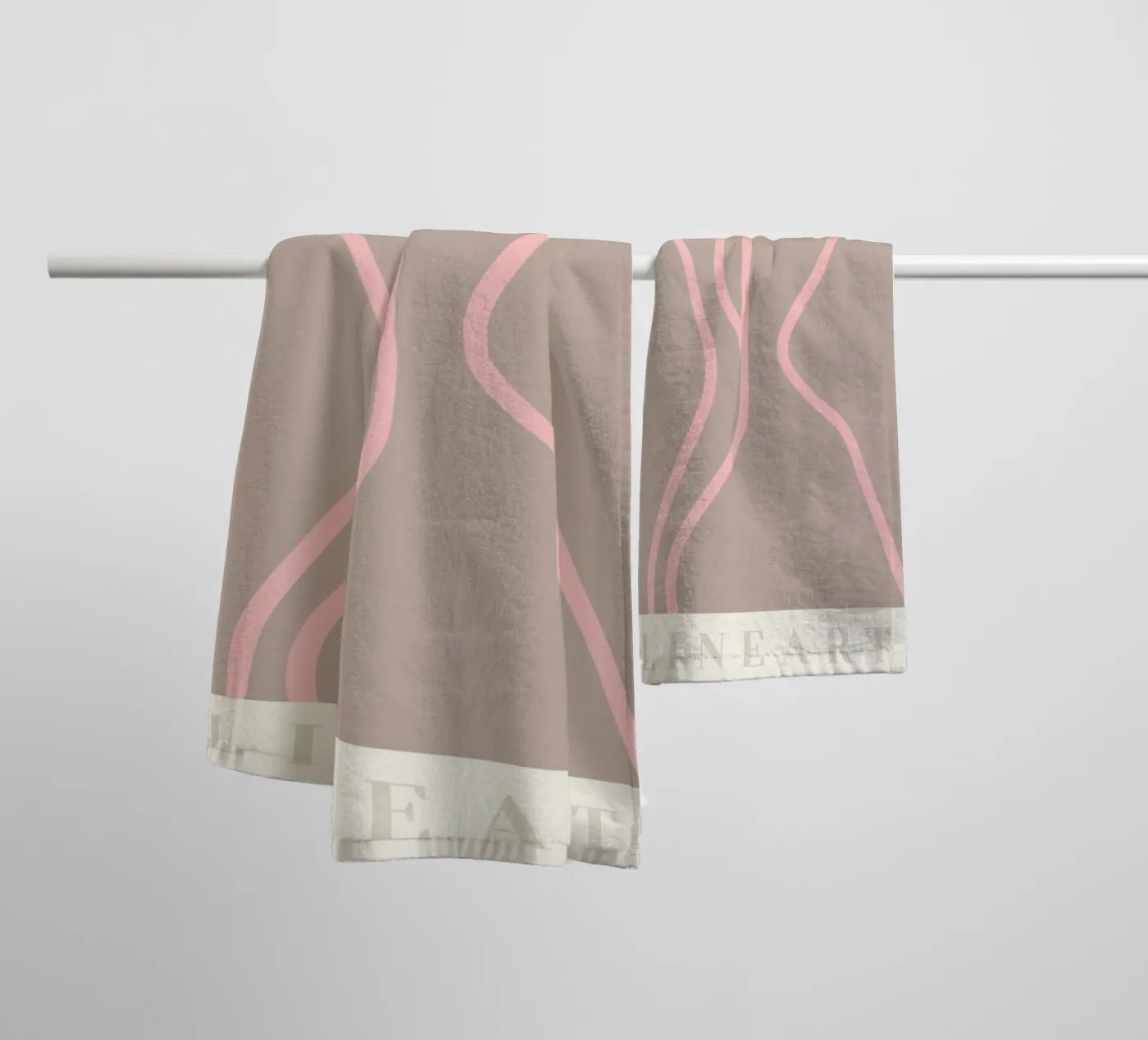 Echoing Dreams badhanddoek van Mike Leymi
