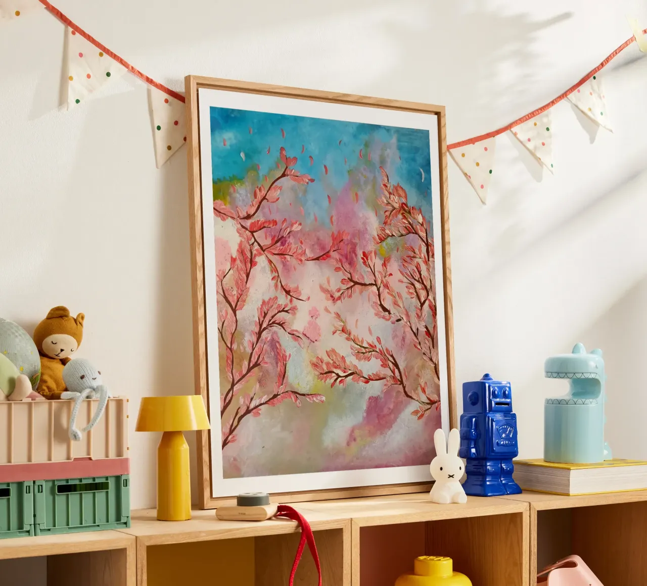 Paradise acrylic glass by Soki-Art