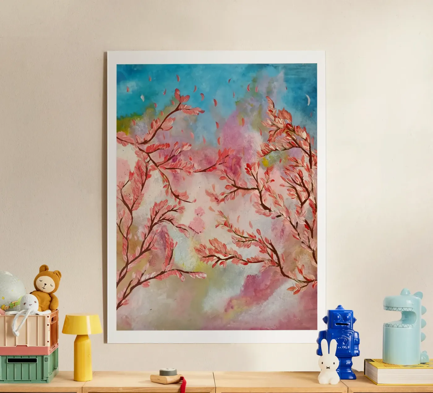 Paradise acryl van Soki-Art