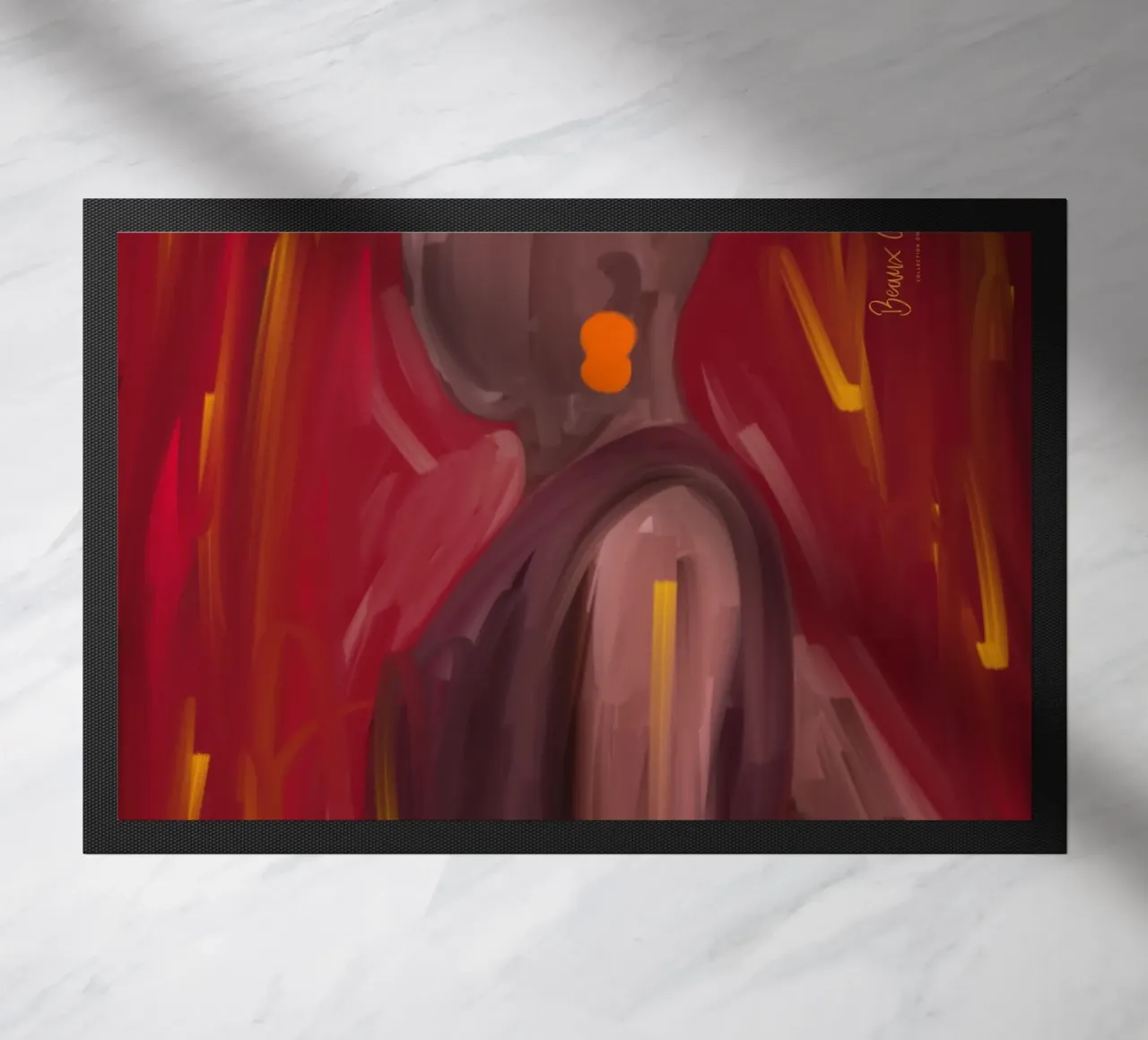 Afro Serena deurmat van Mathudace Créas