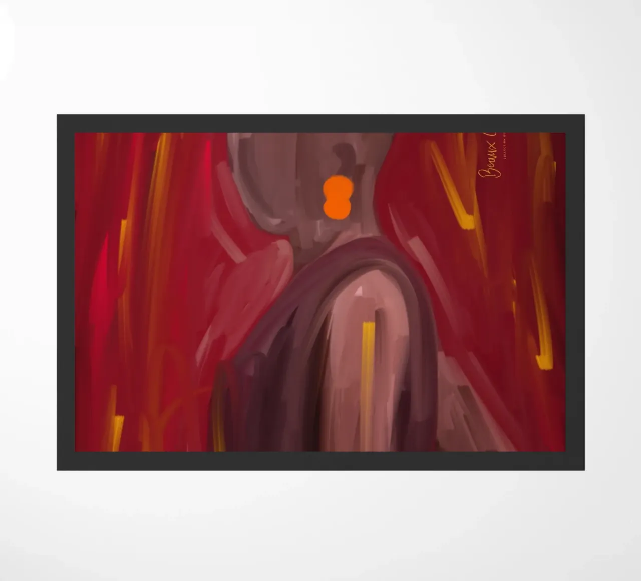 Afro Serena deurmat van Mathudace Créas