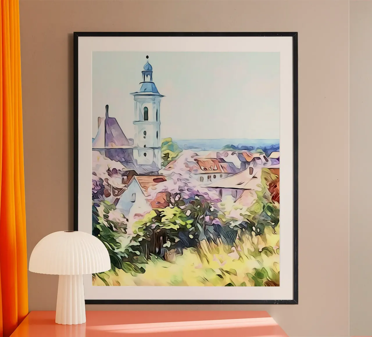 Überlingen on Lake Constance, Motif 1 poster by ZAMART