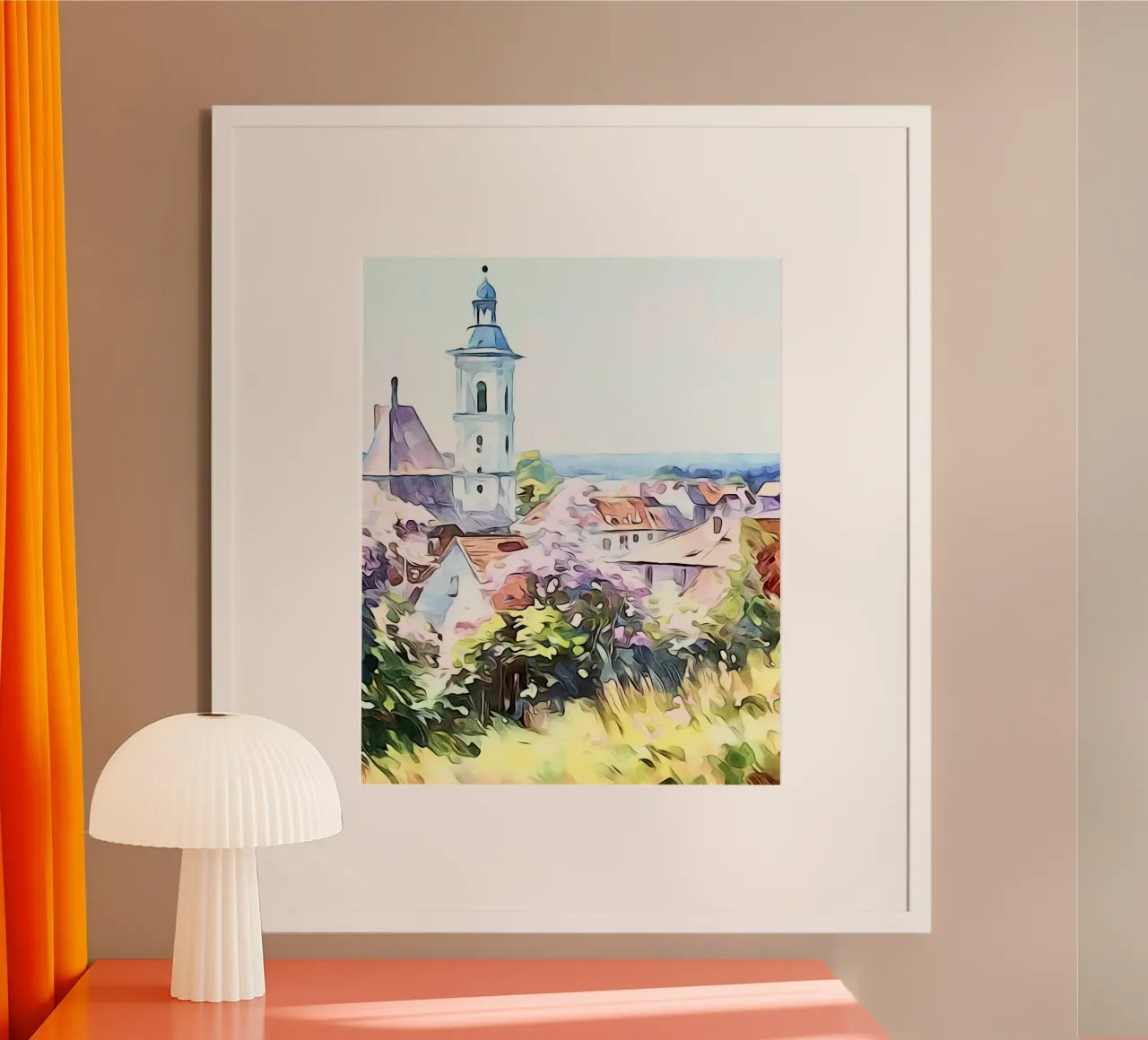 Überlingen on Lake Constance, Motif 1 poster by ZAMART