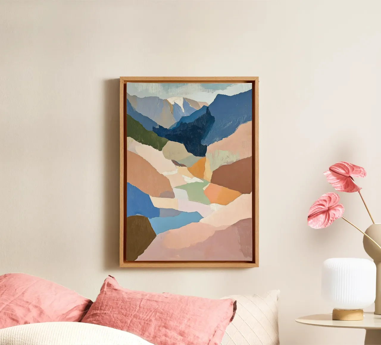 Whispers of the Mountain tela con Cornice a cassetta da Euphoria Theresa