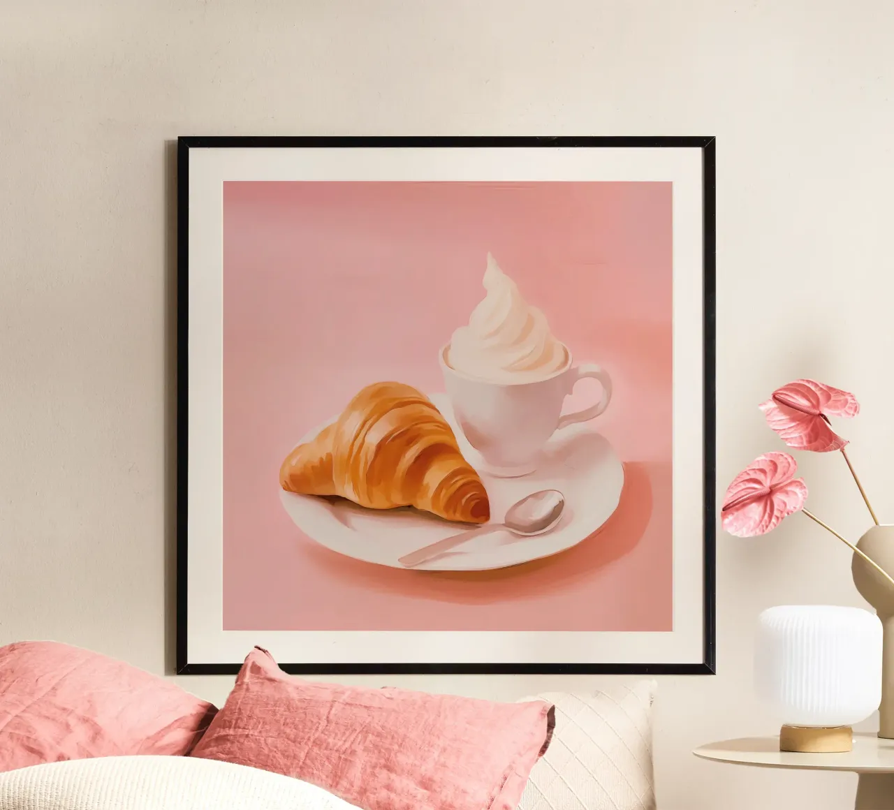Croissant Pariser in pastello carta hahnemühle da Carinaprint