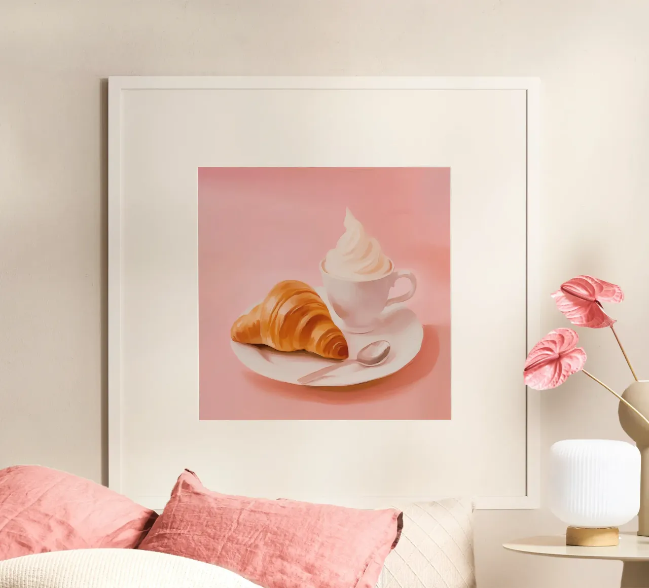 Croissant Pariser in pastello carta hahnemühle da Carinaprint