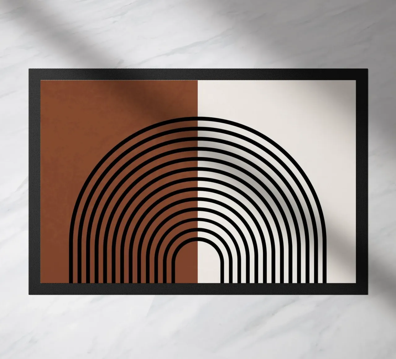 Linee semicircolari Boho - moderne e minimaliste zerbino da Whole©