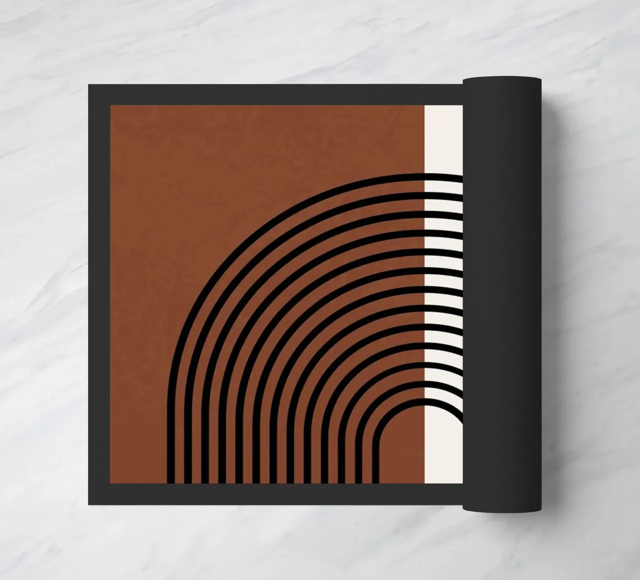 Linee semicircolari Boho - moderne e minimaliste zerbino da Whole©