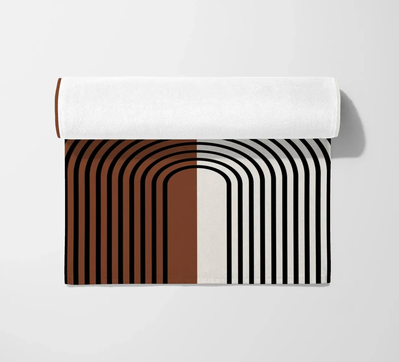 Linee semicircolari Boho - moderne e minimaliste telo mare da Whole©