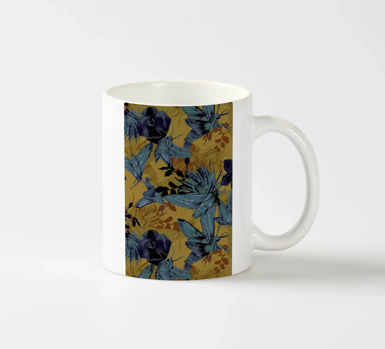 Heteroceras tazza in ceramica da La Scarlatte