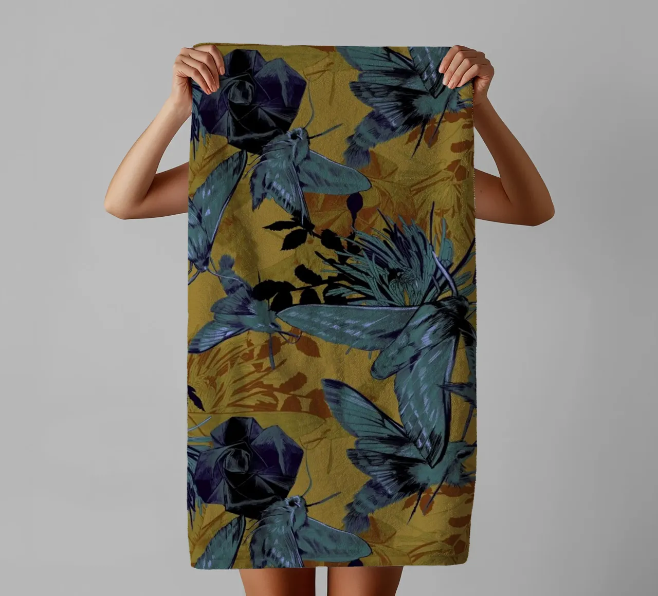 Heteroceras towel by La Scarlatte