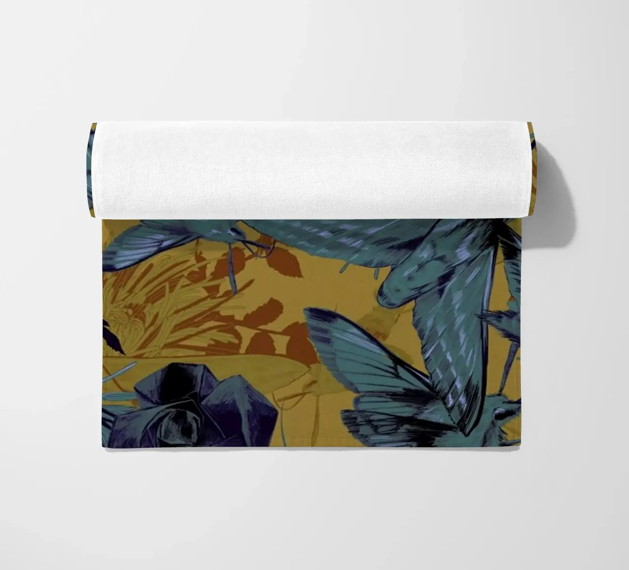 Heteroceras beach towel by La Scarlatte