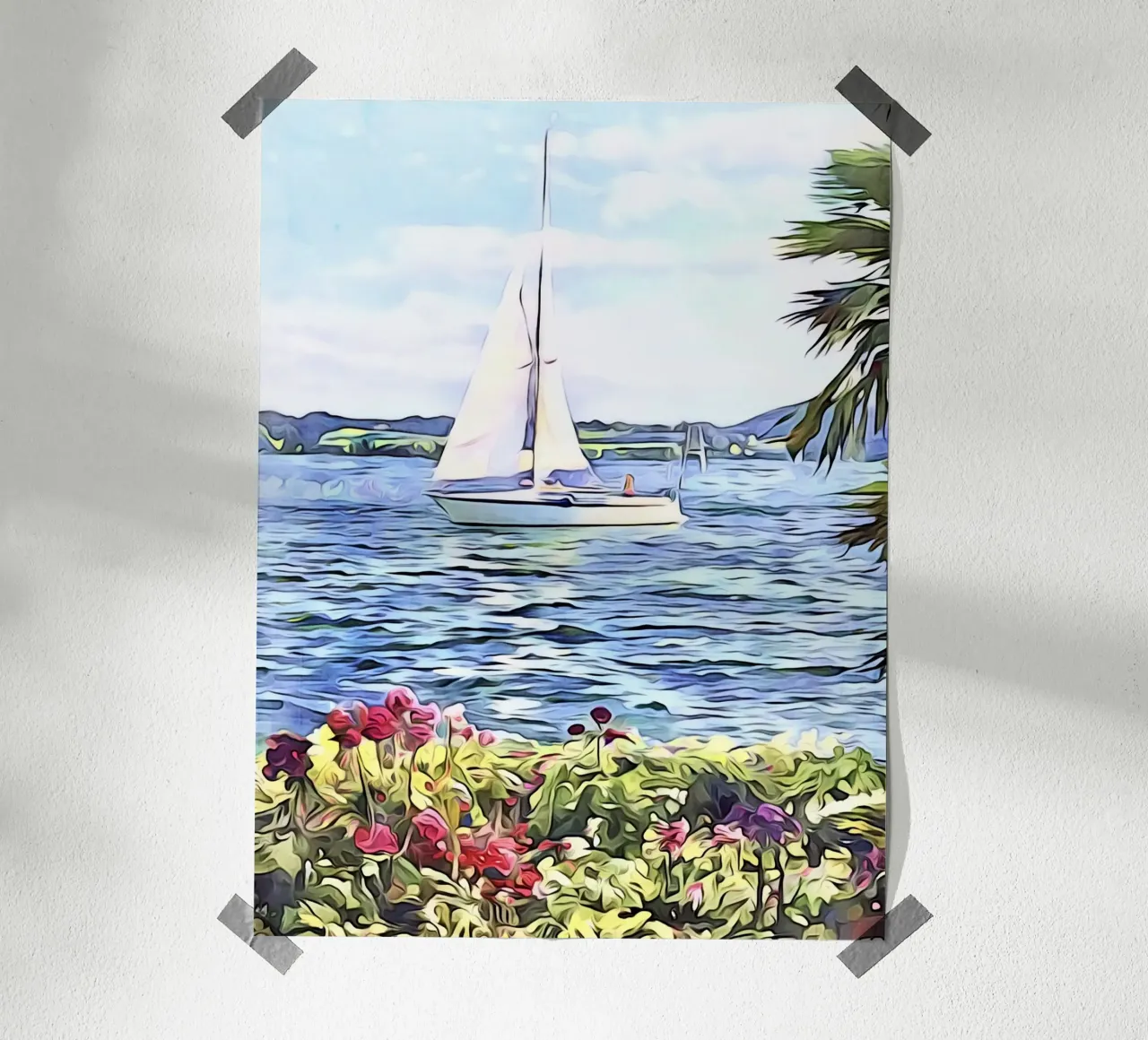 Überlingen sul Lago di Costanza, motivo 6 poster da ZAMART