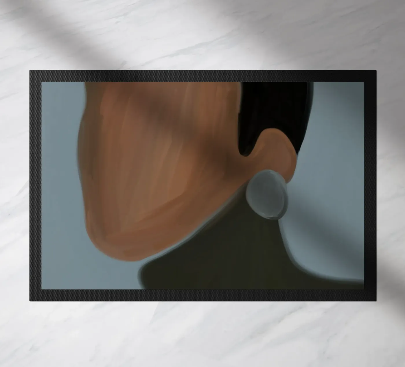 Afro Bloom doormat by Mathudace Créas