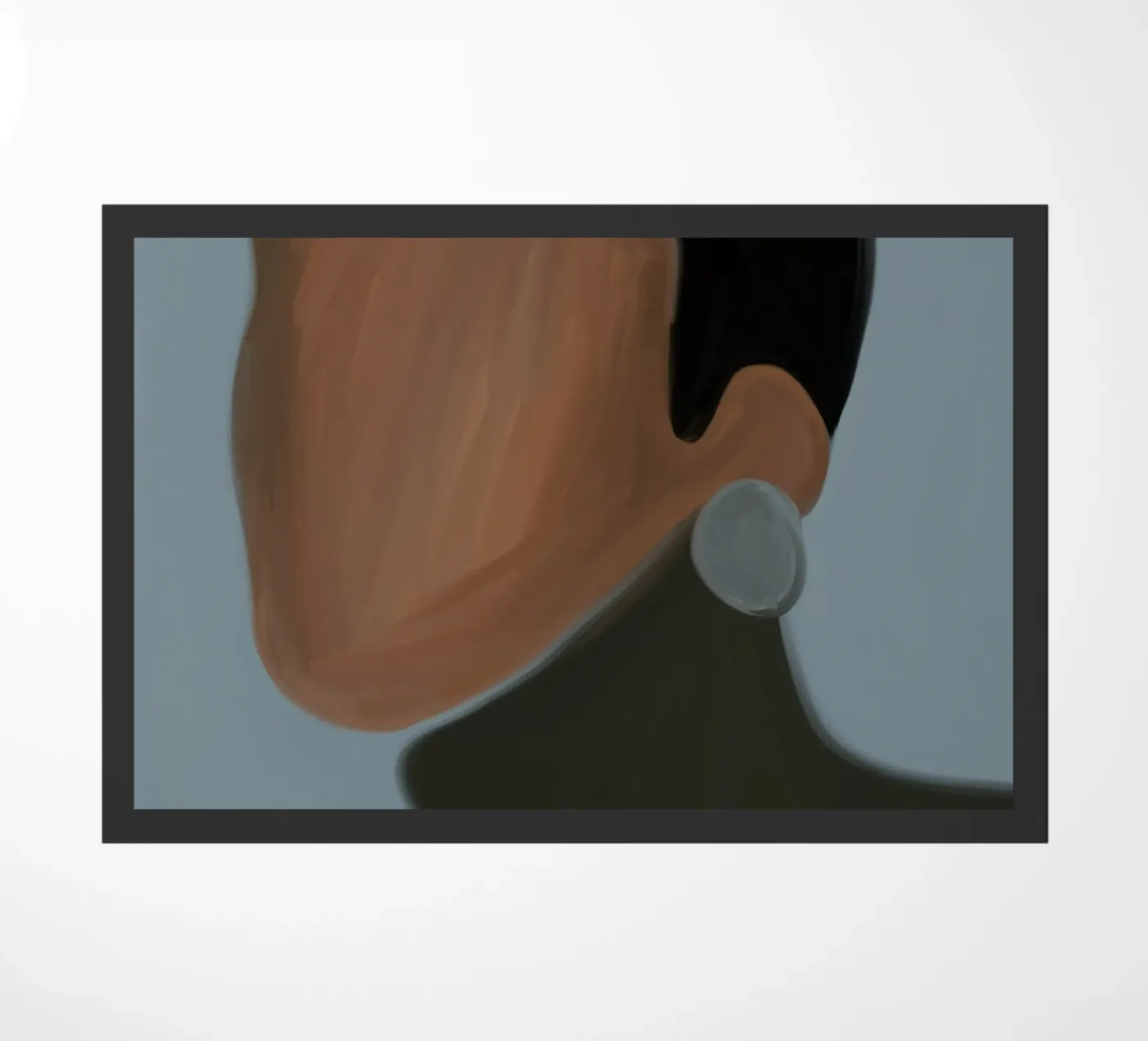 Afro Bloom doormat by Mathudace Créas