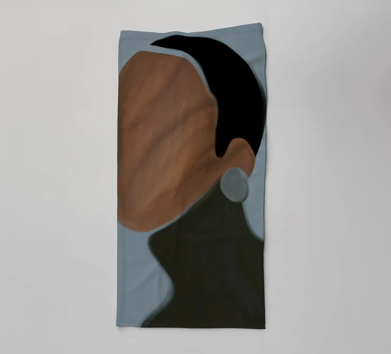 Afro Bloom asciugamano da bagno da Mathudace Créas