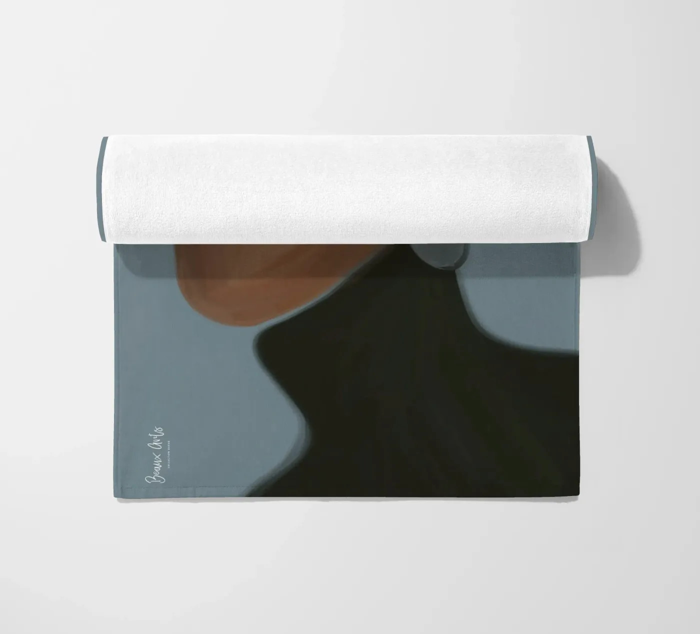 Afro Bloom beach towel by Mathudace Créas