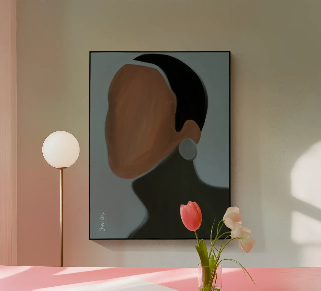 Afro Bloom plexiglass da Mathudace Créas