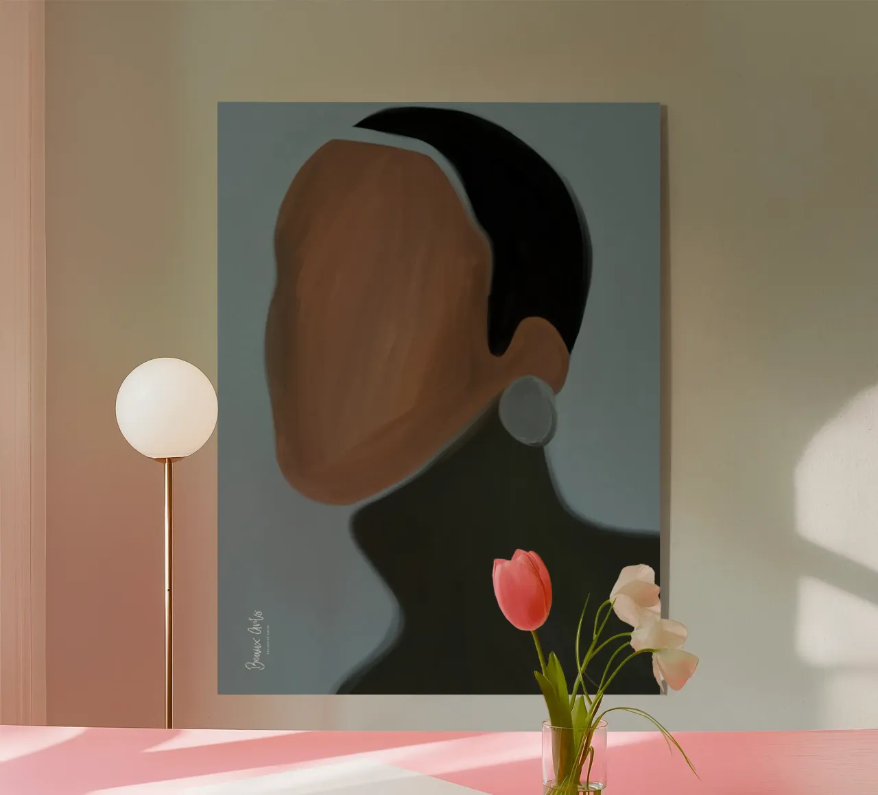 Afro Bloom plexiglass da Mathudace Créas