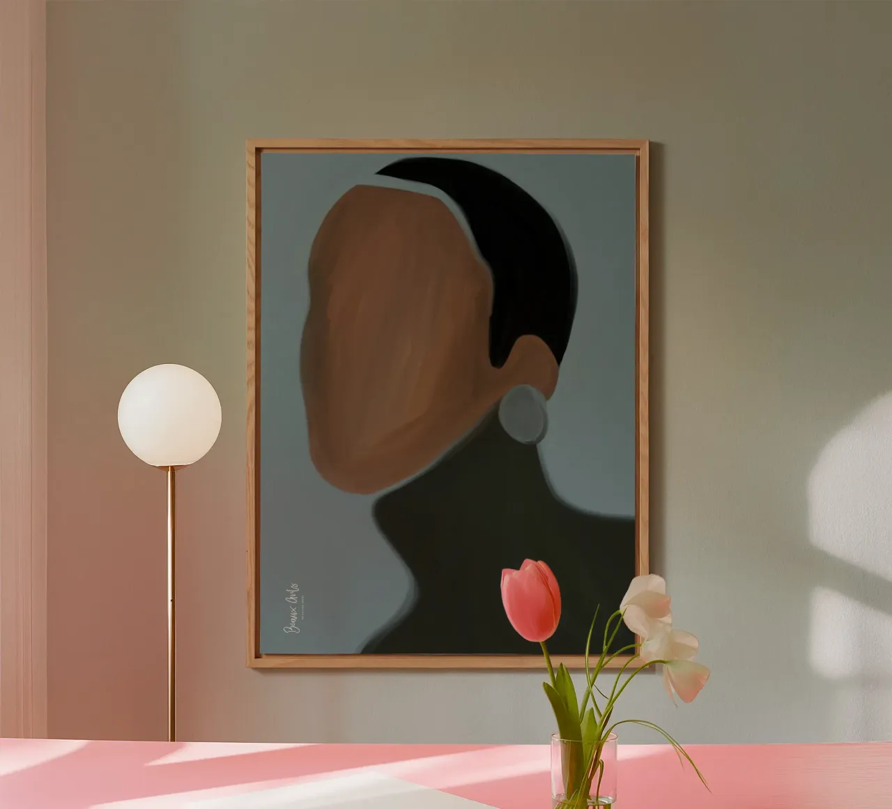 Afro Bloom forex plate by Mathudace Créas