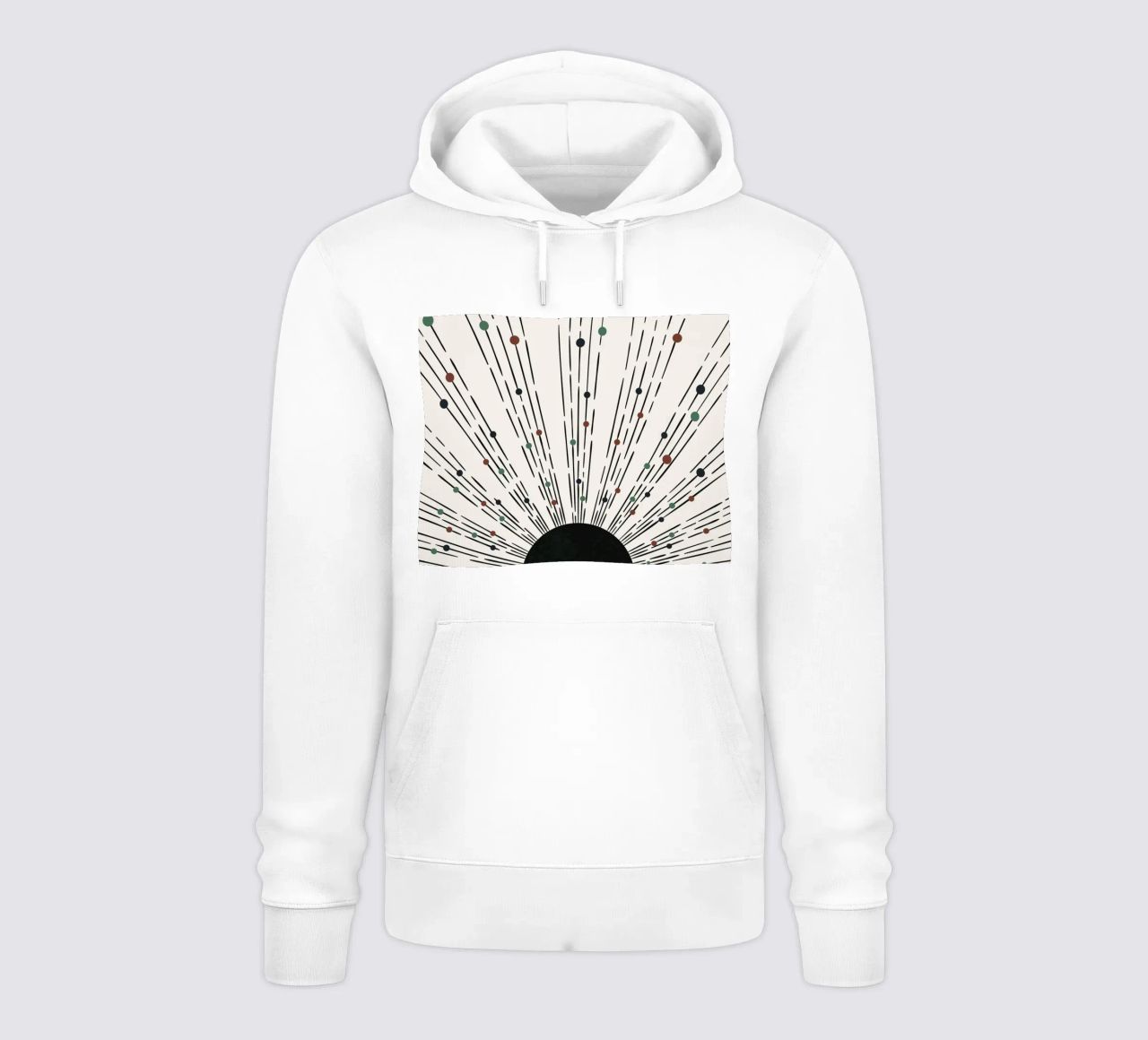 Sunbeams Boho design - minimale e dinamico felpa con cappuccio da Whole©