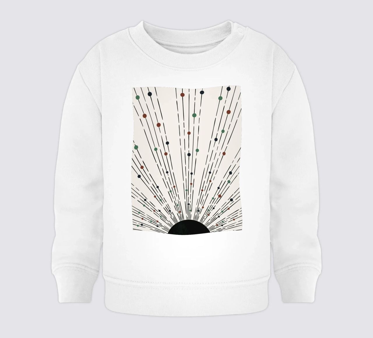 Sunbeams Boho design - minimale e dinamico felpa neonato da Whole©