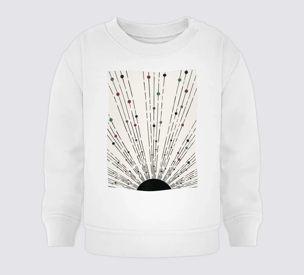 Sunbeams Boho design - minimale e dinamico felpa neonato da Whole©