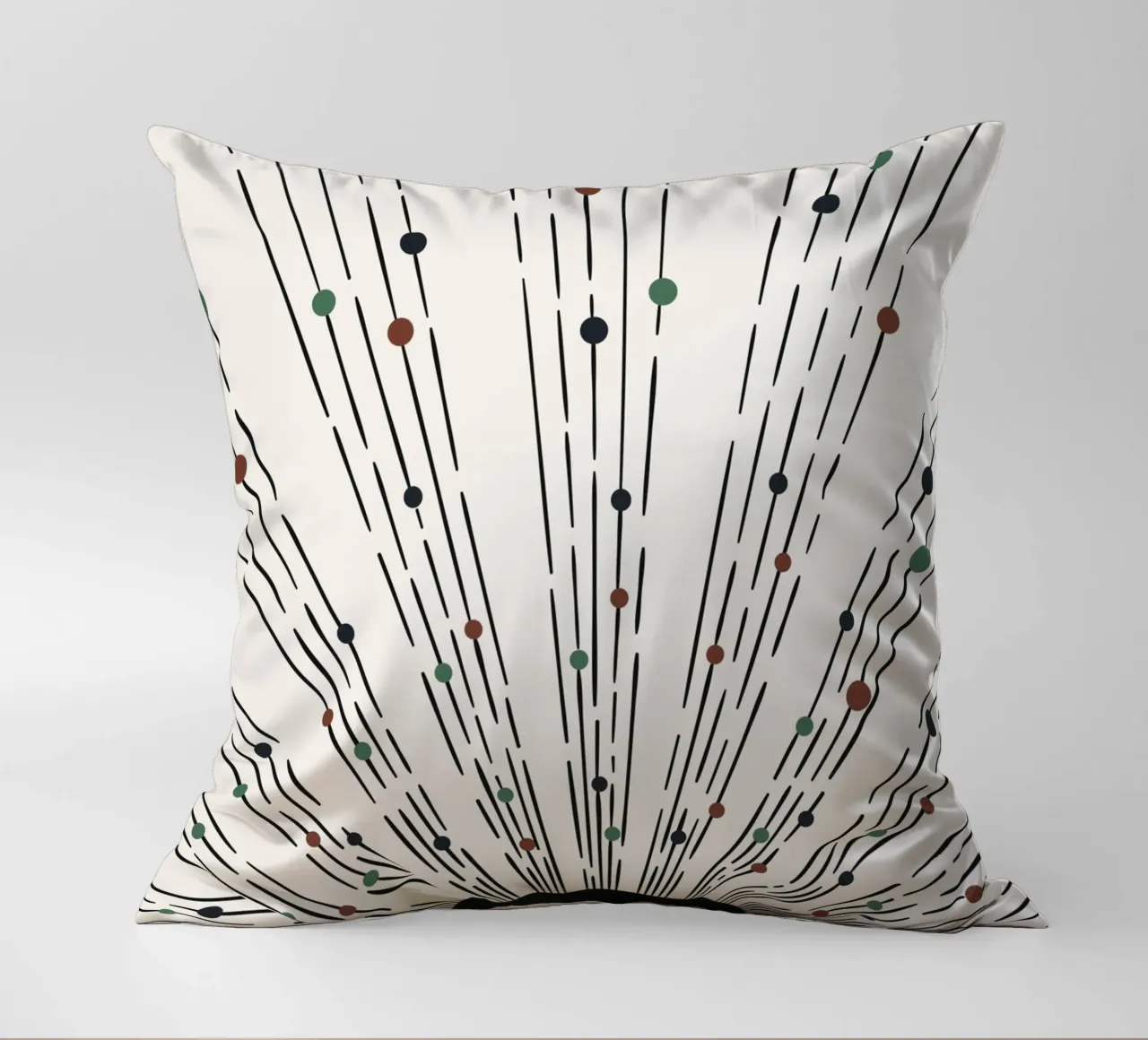 Rayons de soleil Design Boho - Minimal & Dynamique coussin de Whole©