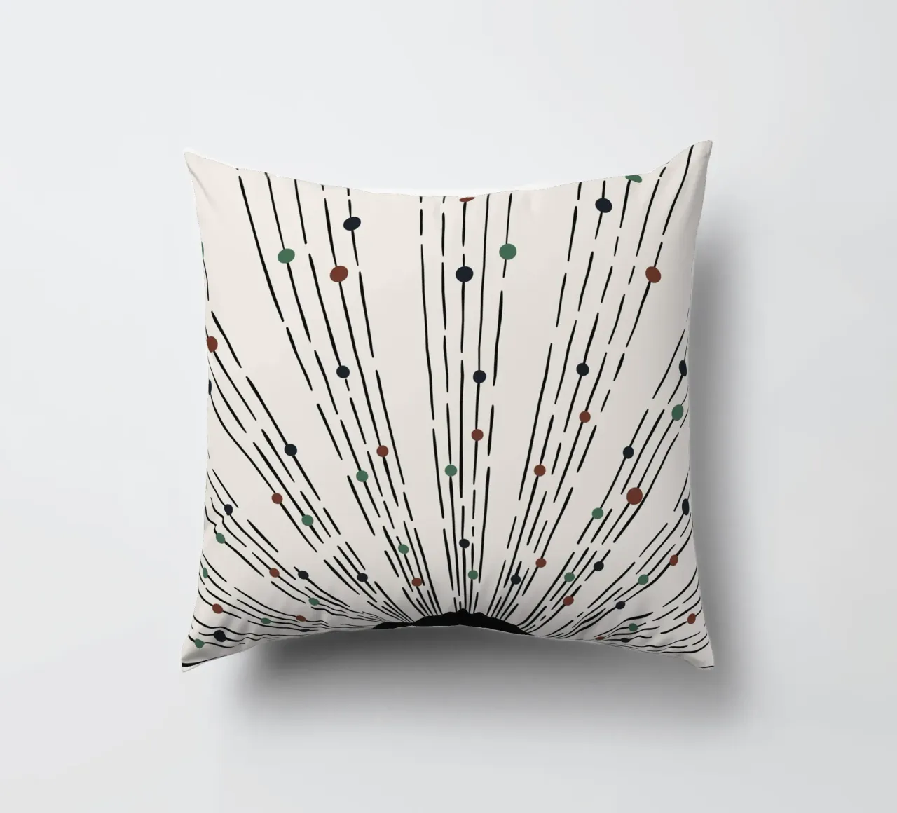 Sunbeams Boho design - minimale e dinamico cuscino da Whole©