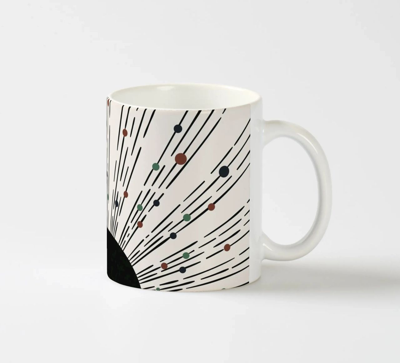 Sunbeams Boho design - minimale e dinamico tazza in ceramica da Whole©
