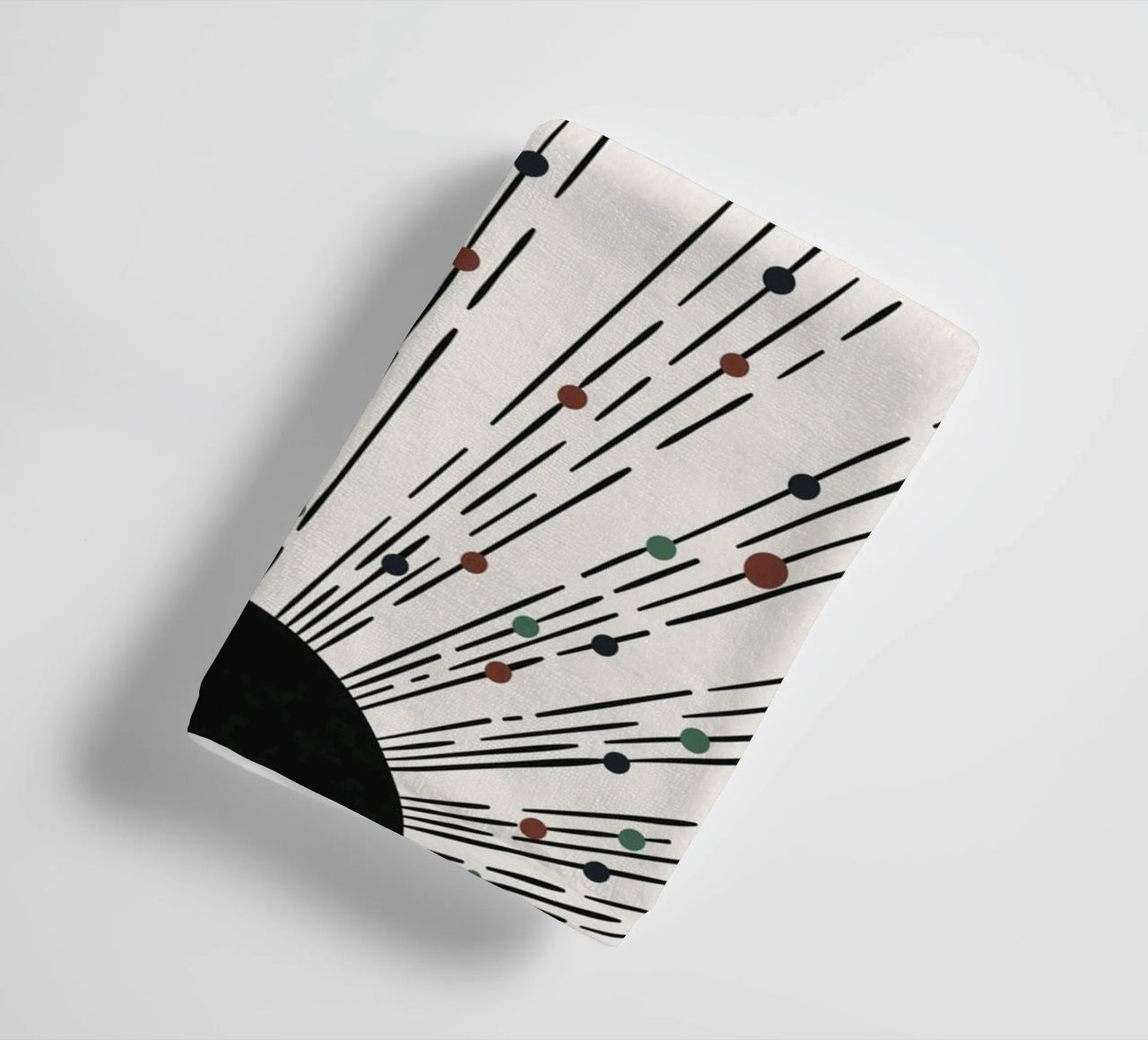 Sunbeams Boho design - minimal & dynamic towel by Whole©
