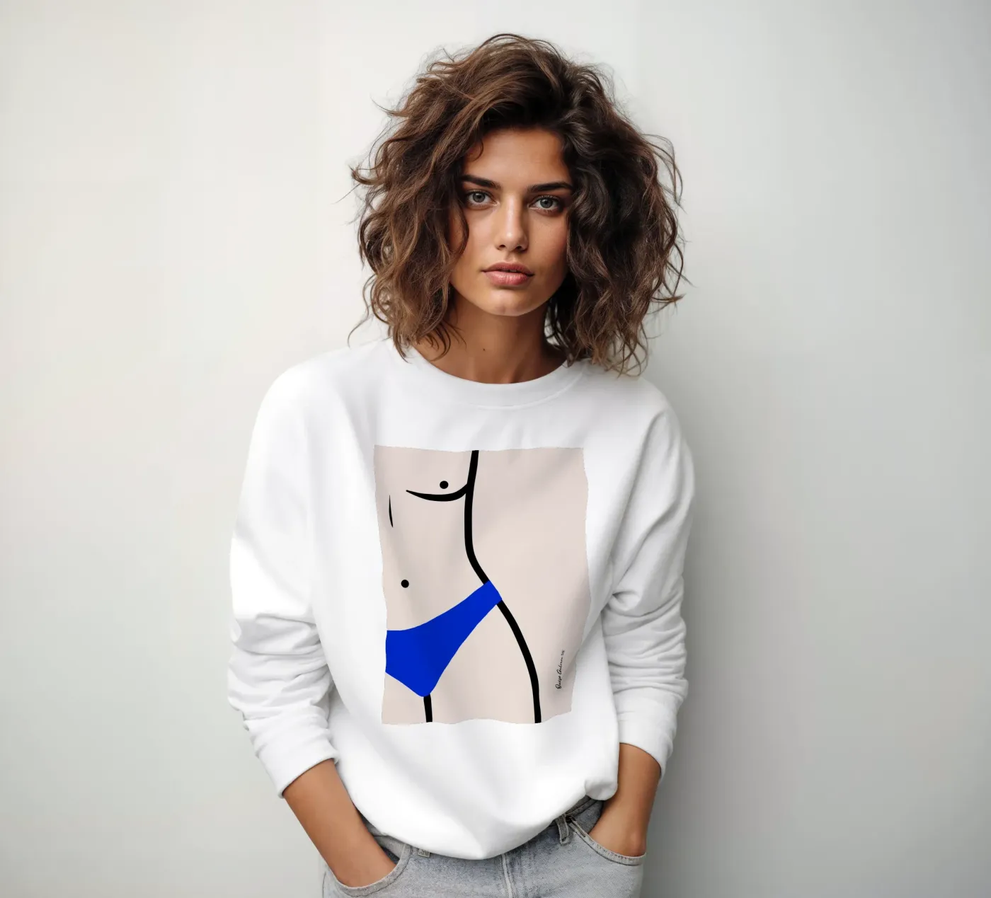 Starlight Echo sweatshirt van Mike Leymi