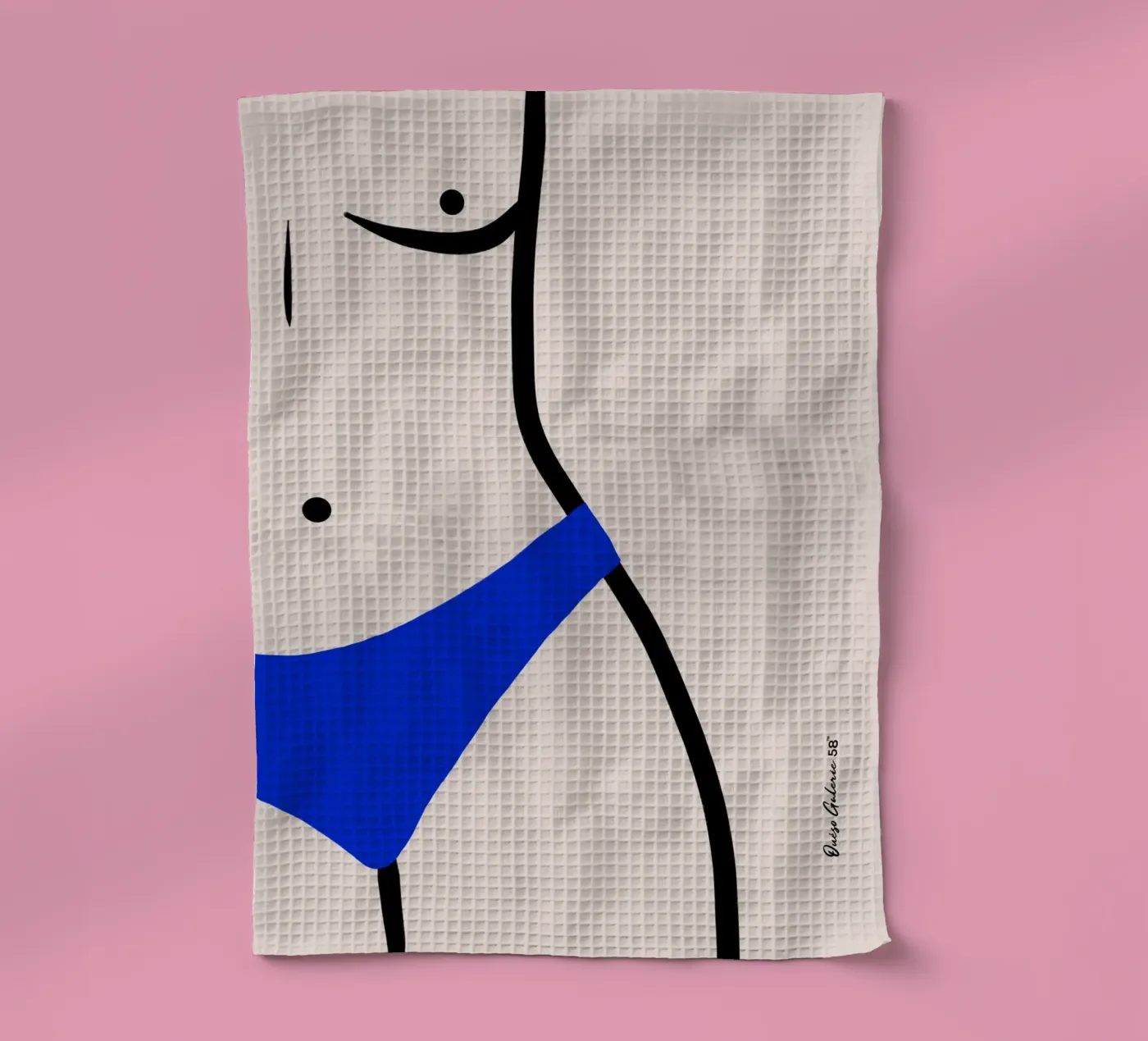 Starlight Echo theedoek van Mike Leymi