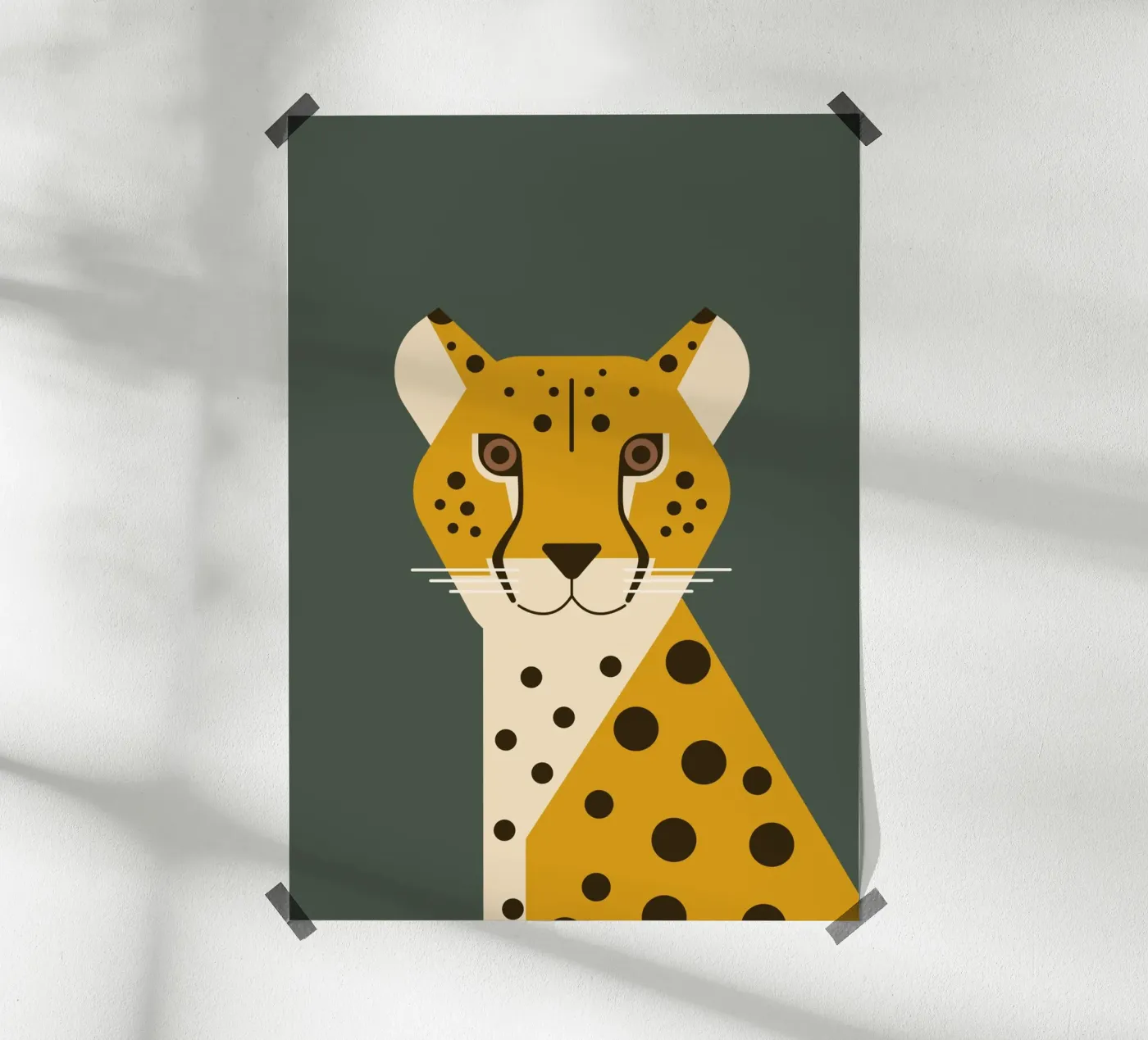 Portrait de guépard poster de Carolin Vonhoff