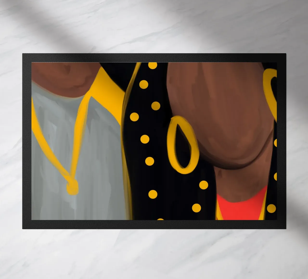 Afro Frame zerbino da Mathudace Créas