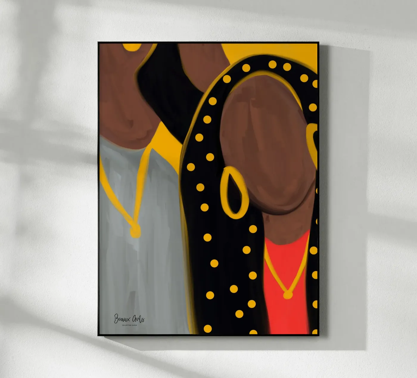 Afro Frame plexiglass da Mathudace Créas