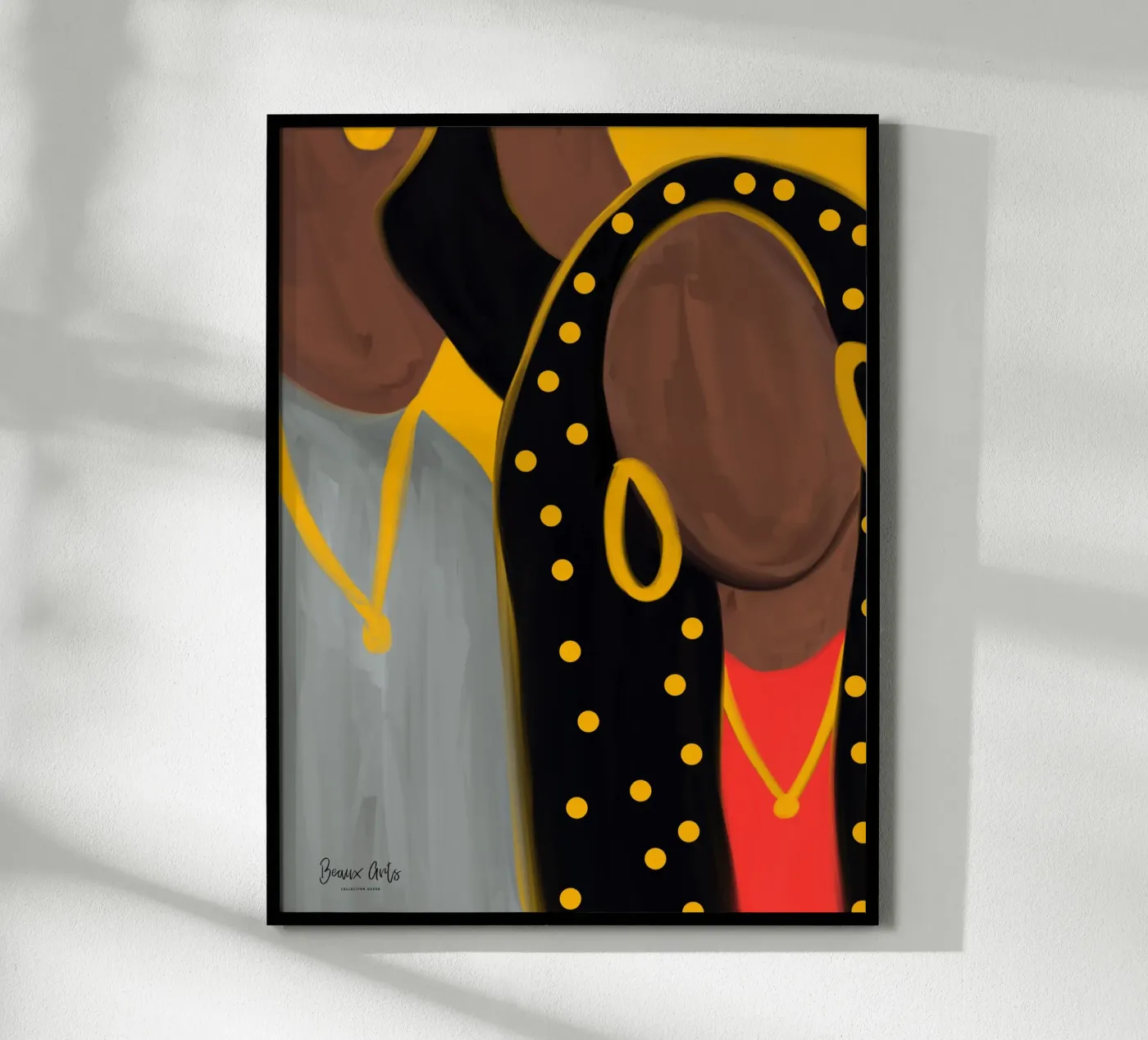 Afro Frame poster de Mathudace Créas