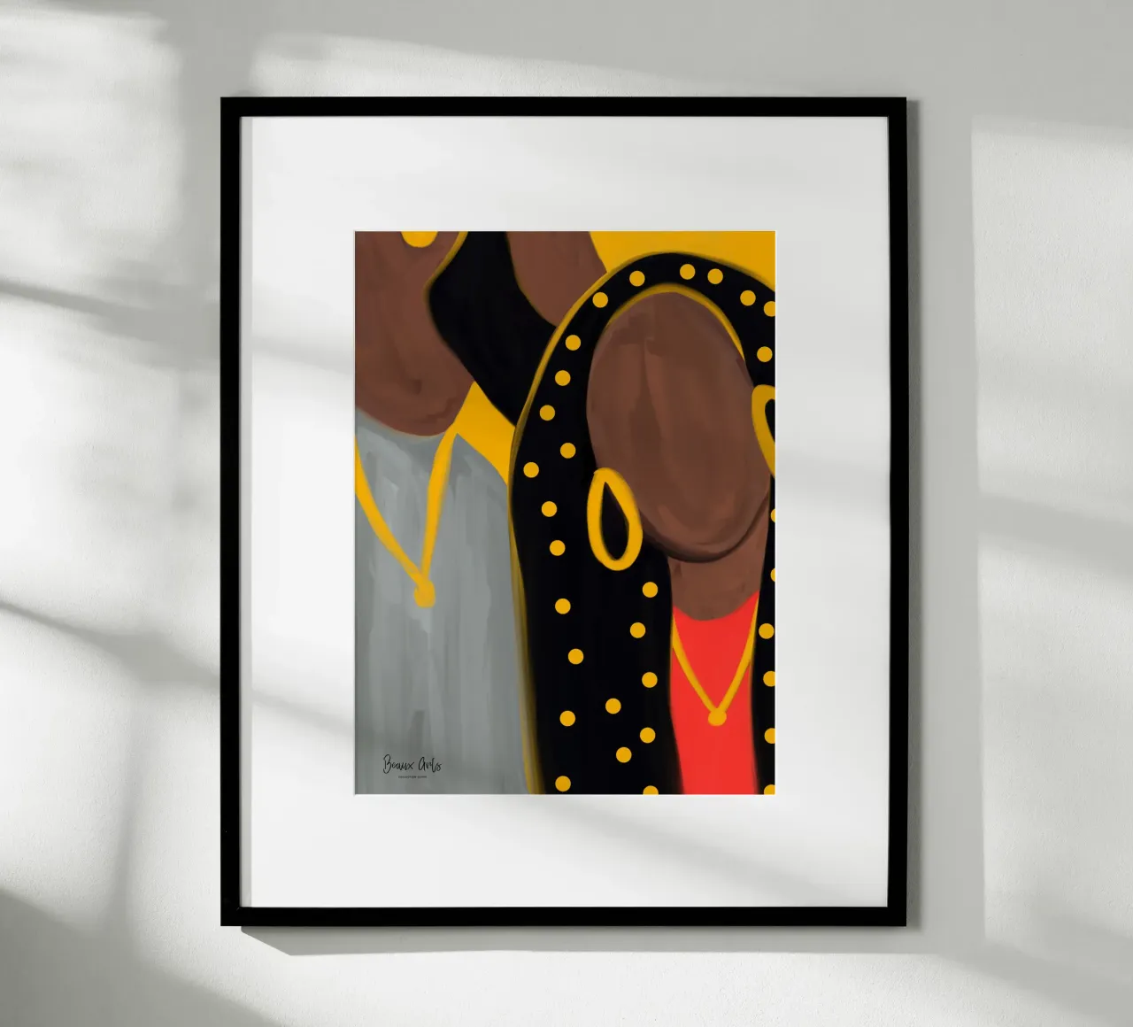 Afro Frame poster da Mathudace Créas