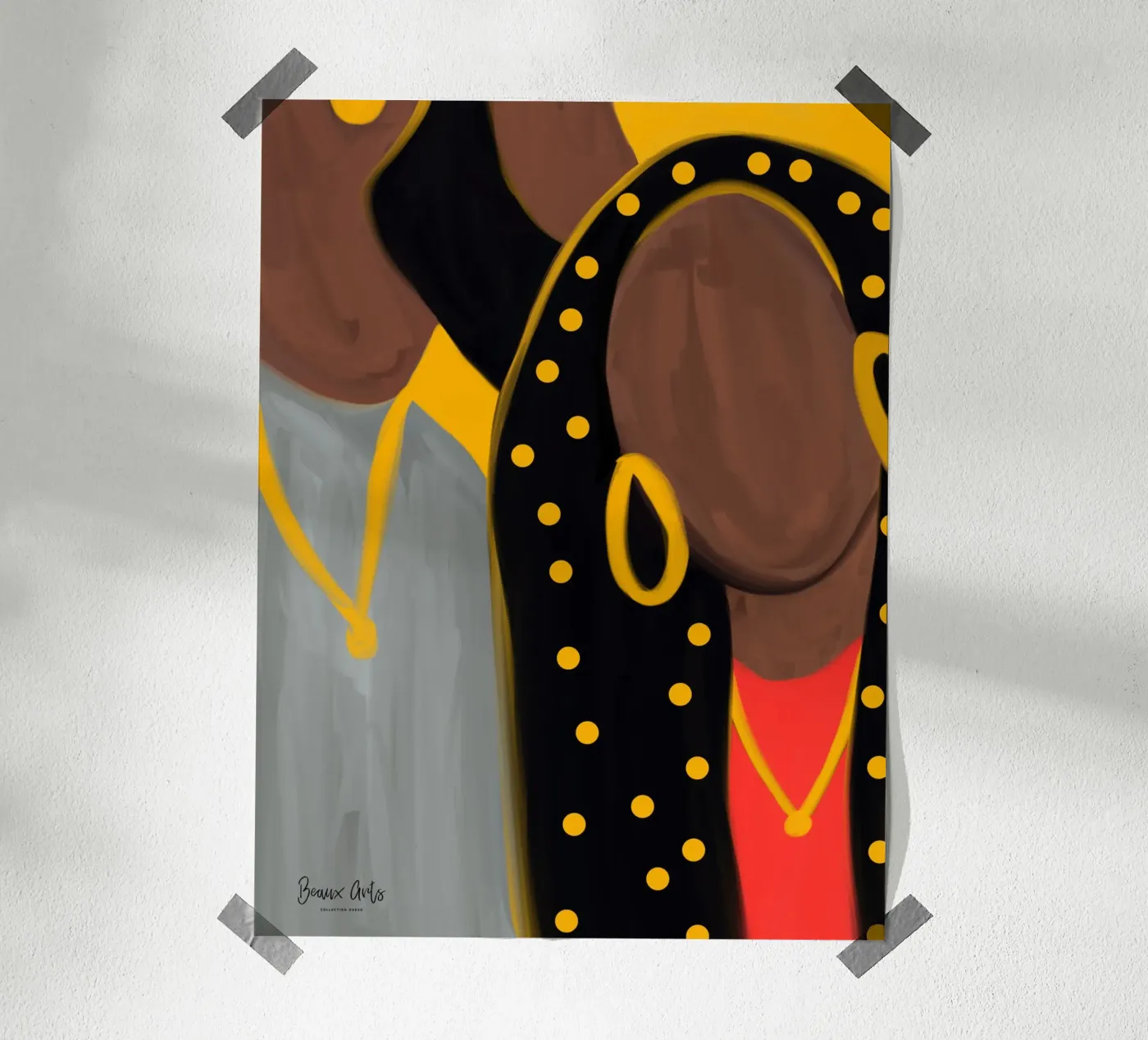 Afro Frame poster da Mathudace Créas