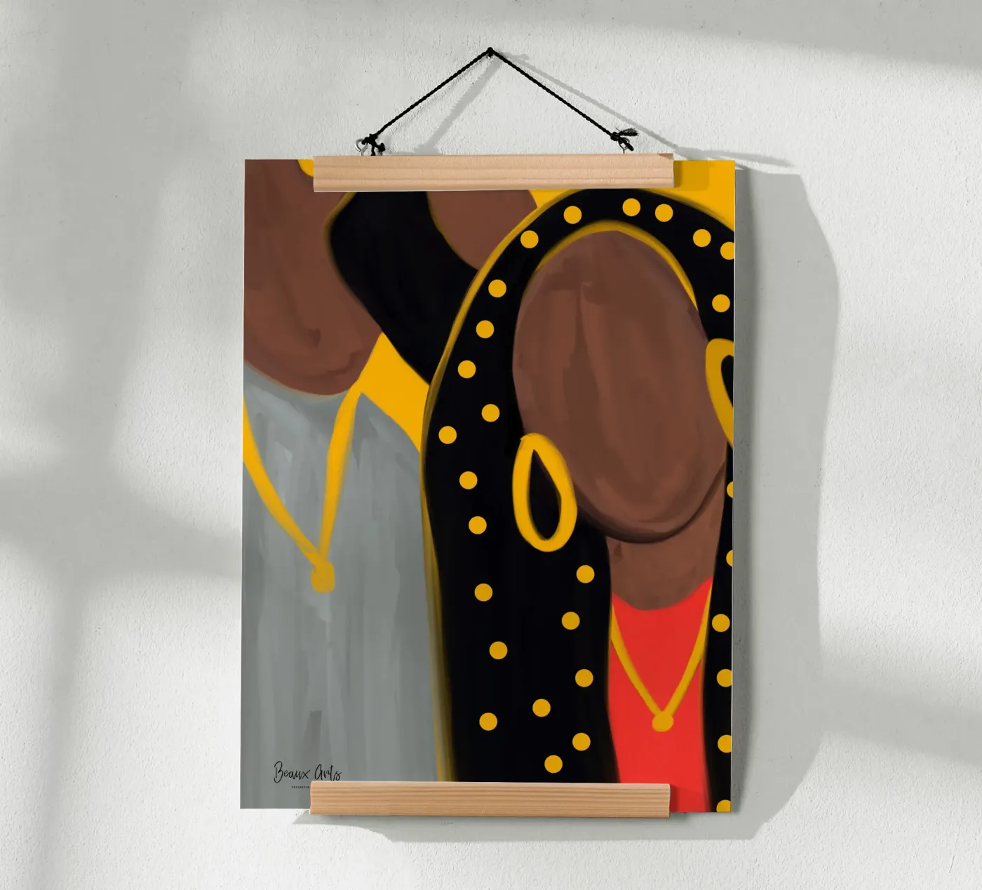 Afro Frame poster de Mathudace Créas