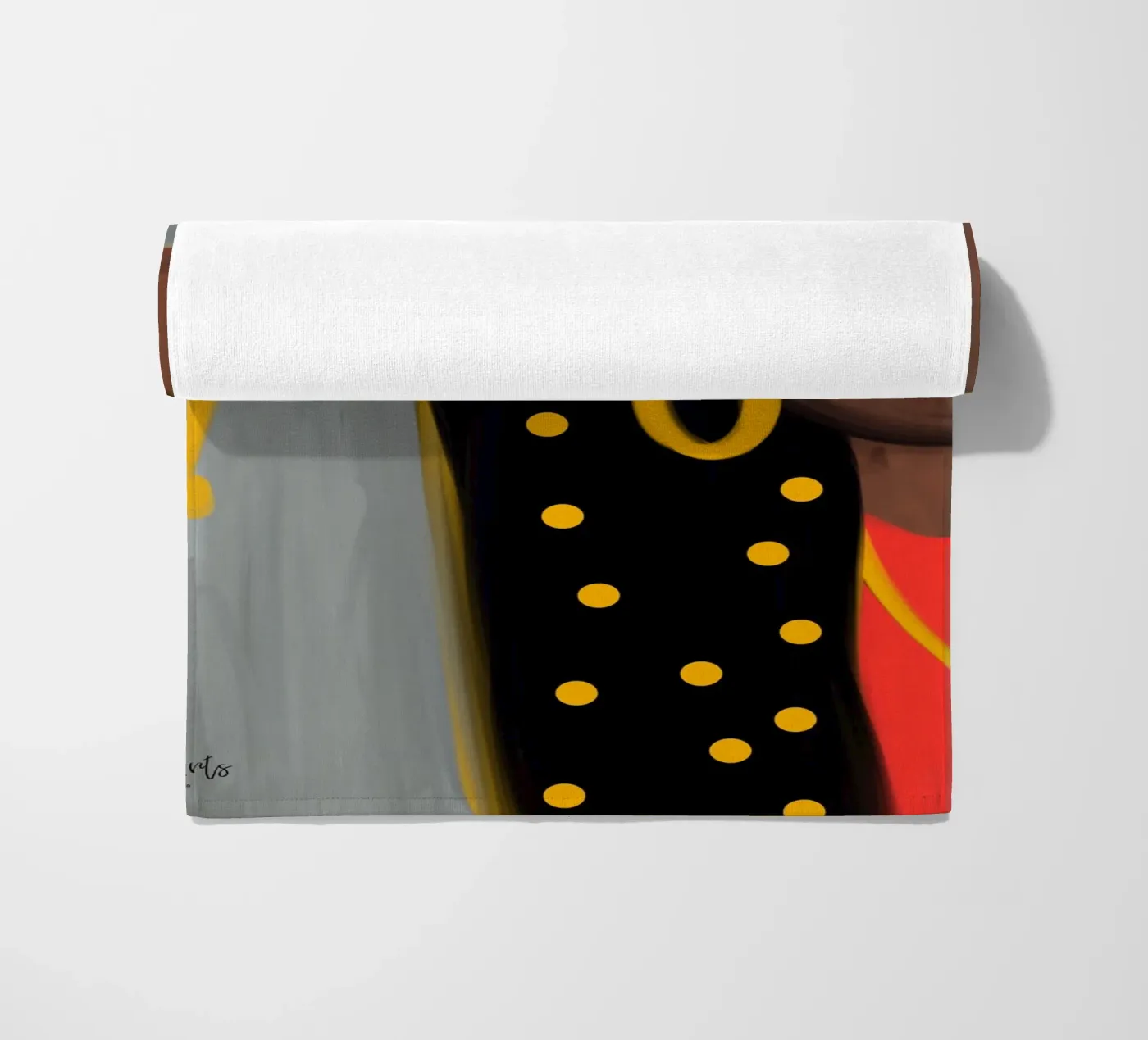 Afro Frame Strandtuch von Mathudace Créas