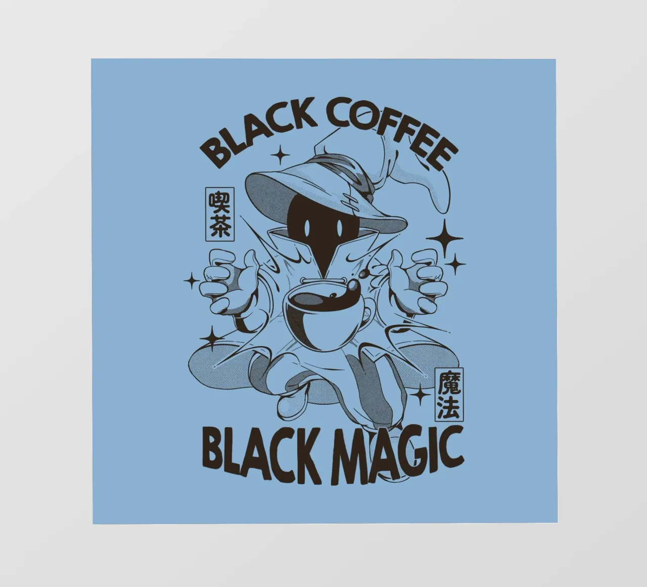 Caffè nero Magia nera pellicola backlit da Tobe Fonseca