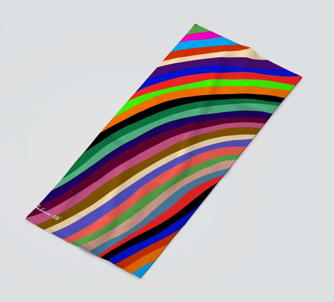 Soft Infinity beach towel by Mike Leymi